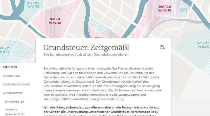 Grundsteuerreform: Neue Entwicklungen