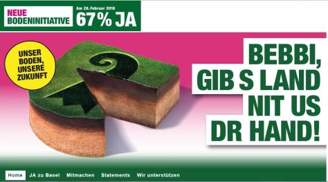 WebSite der Initiative: http://www.neue-bodeninitiative.ch/